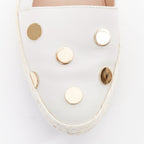 Women's Tod's White Polka Dot Loafers