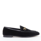 Women's Gucci Jordaan Velvet Horsebit Loafers