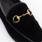 Women's Gucci Jordaan Velvet Horsebit Loafers