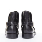 Men's Prada Leather Rear Buckle Ankle Boots