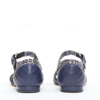 Women's Chanel Quilted Lambskin Tweed Sandals