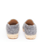 Women's Chanel Wool Felt Velvet Espadrilles