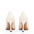Women's The Row Leather Soft Calf Spool Heel Pumps