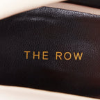 Women's The Row Leather Soft Calf Spool Heel Pumps
