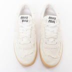 Women's Miu Miu Canvas Skateboard Sneakers