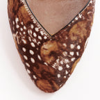 Women's Valentino 2011 Runway Feather Print Pony Hair