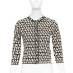 Men's Valentino 2023 Toile Iconographe Cardigan