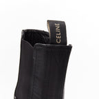 Women's Celine Chelsea Leather Biker Boots