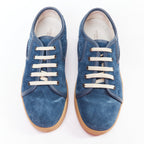 Men's Bottega Veneta Suede Woven Sneakers