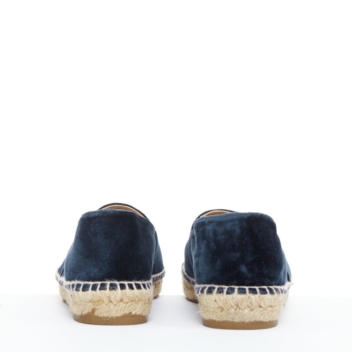 Women's Chanel Velvet Espadrille Shoes