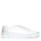 Women's Chanel Leather Glitter Sneakers