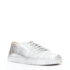 Women's Chanel Leather Glitter Sneakers