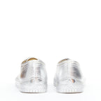 Women's Chanel Leather Glitter Sneakers