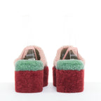 Women's Fendi Shearling Platform Mules