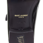 Women's Saint Laurent Patent Grosgrain Mary Jane Flats