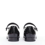 Women's Saint Laurent Patent Grosgrain Mary Jane Flats