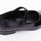 Women's Saint Laurent Patent Grosgrain Mary Jane Flats