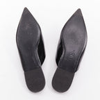 Women's Chanel Patent Leather Pointy Mules