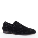 Men's Louis Vuitton Velvet Monogram Loafers