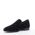 Men's Louis Vuitton Velvet Monogram Loafers