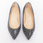 Women's Christian Louboutin Patent Ballet Flats