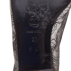 Women's Chanel CC Logo Lace Ballet Flats