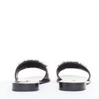 Women's Dior Crystal Pave Logo Slides