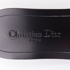 Women's Dior Crystal Pave Logo Slides