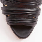 Women's Christian Louboutin Strappy Caged Sandals