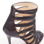 Women's Christian Louboutin Strappy Caged Sandals