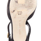 Women's Manolo Blahnik Suede Pearl Kitten Heels