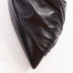 Women's Valentino Leather Oversized Bow Point Toe Kitten