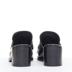 Women's Burberry Fringed Brogues Mules
