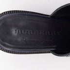 Women's Burberry Fringed Brogues Mules
