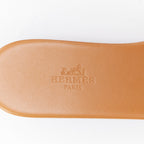 Women's Hermes Leather Flat Sandal