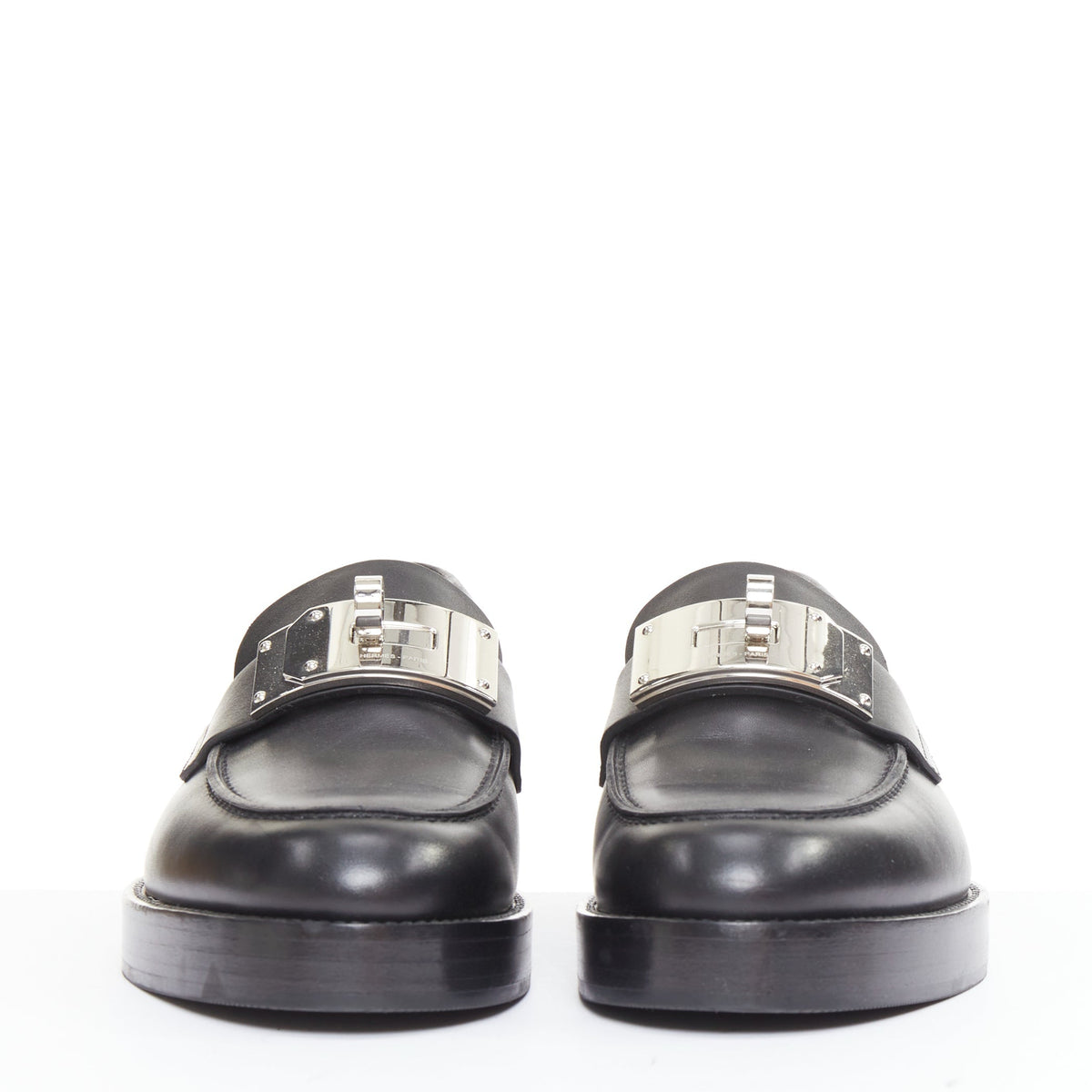 Women's Hermes 2023 Calfskin Kelly Buckle Shoes