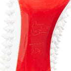 Women's Christian Louboutin Leather Spike Pumps