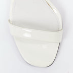 Women's Prada Patent Leather Flame Sandals