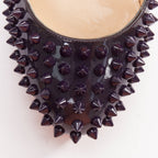 Women's Christian Louboutin Patent Spikes Platform