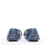 Women's Louis Vuitton Leather Logo Loafers