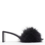 Women's Balenciaga Feather Slipper Sandals