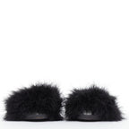 Women's Balenciaga Feather Slipper Sandals