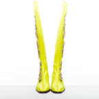 Men's Christian Louboutin Satin Blossom Boots