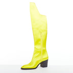Men's Christian Louboutin Satin Blossom Boots