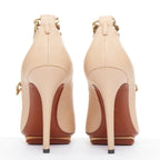 Women's Lanvin 2010 Leather Platform Pumps