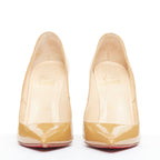 Women's Christian Louboutin Patent Stiletto Pumps