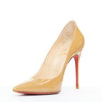 Women's Christian Louboutin Patent Stiletto Pumps