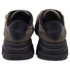 Women's Salvatore Ferragamo Monster Trainers in Black Nylon