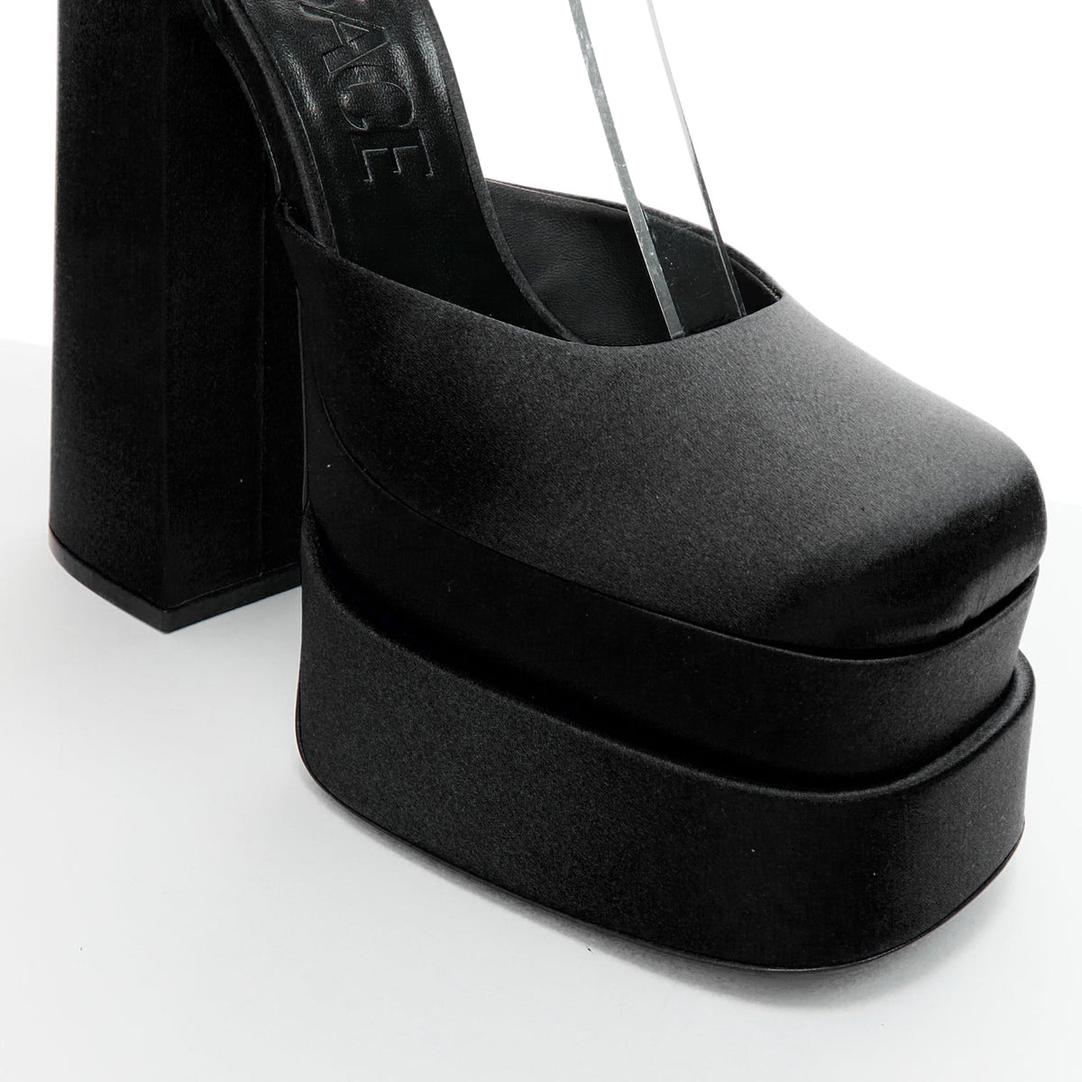 Women's Versace Runway Aevitas Double Platform Heels
