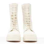 Women's Dior Rubber Cap Combat Boots